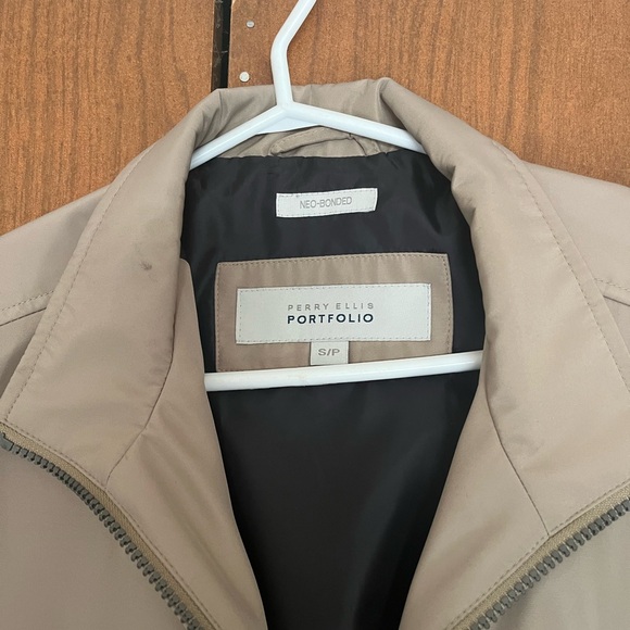 Perry Ellis Portfolio varsity jacket. - Picture 3 of 3
